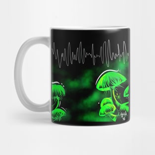 Mycena chlorophos bioluminescent Mug